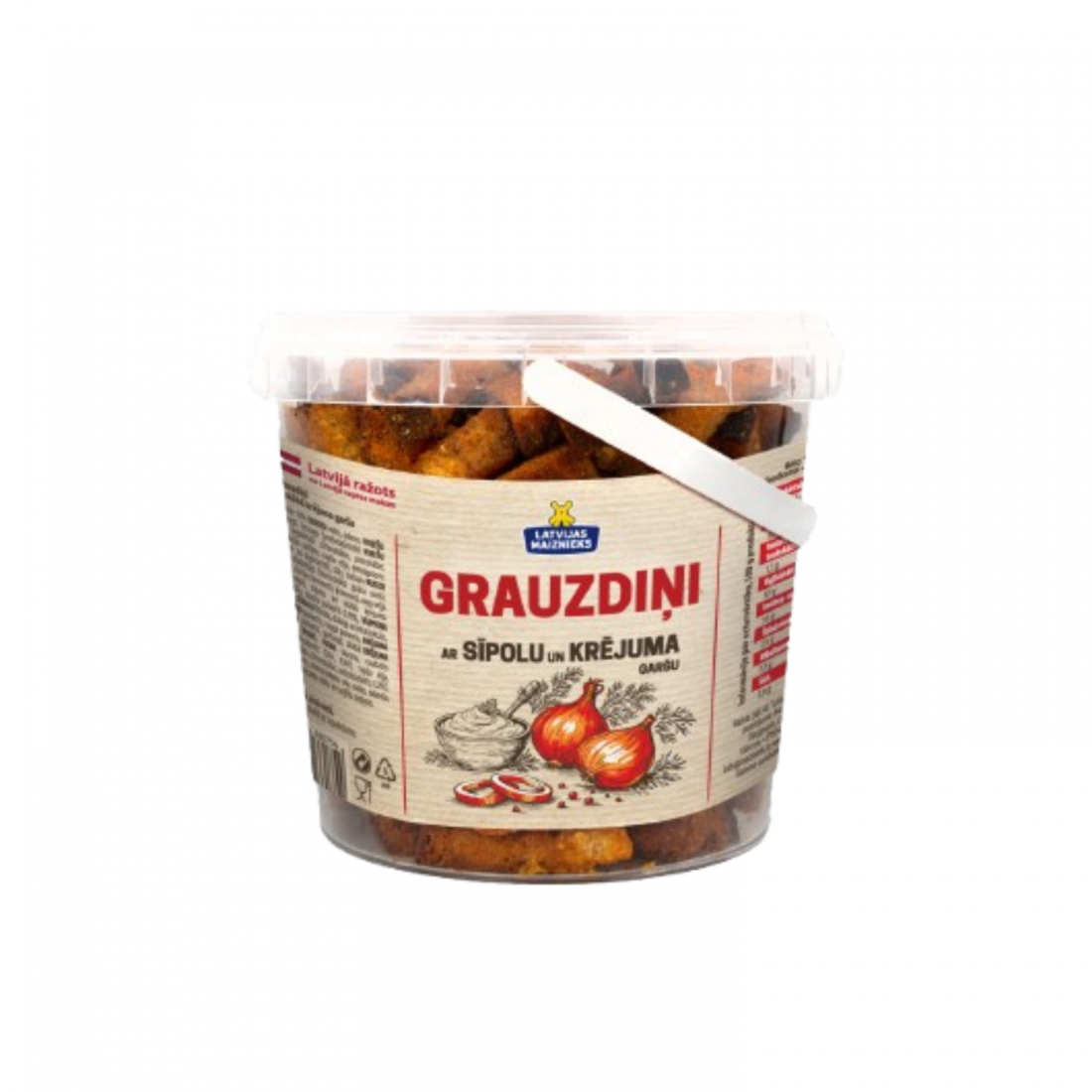 ZELTENES Croutons with onion and sour cream flavor