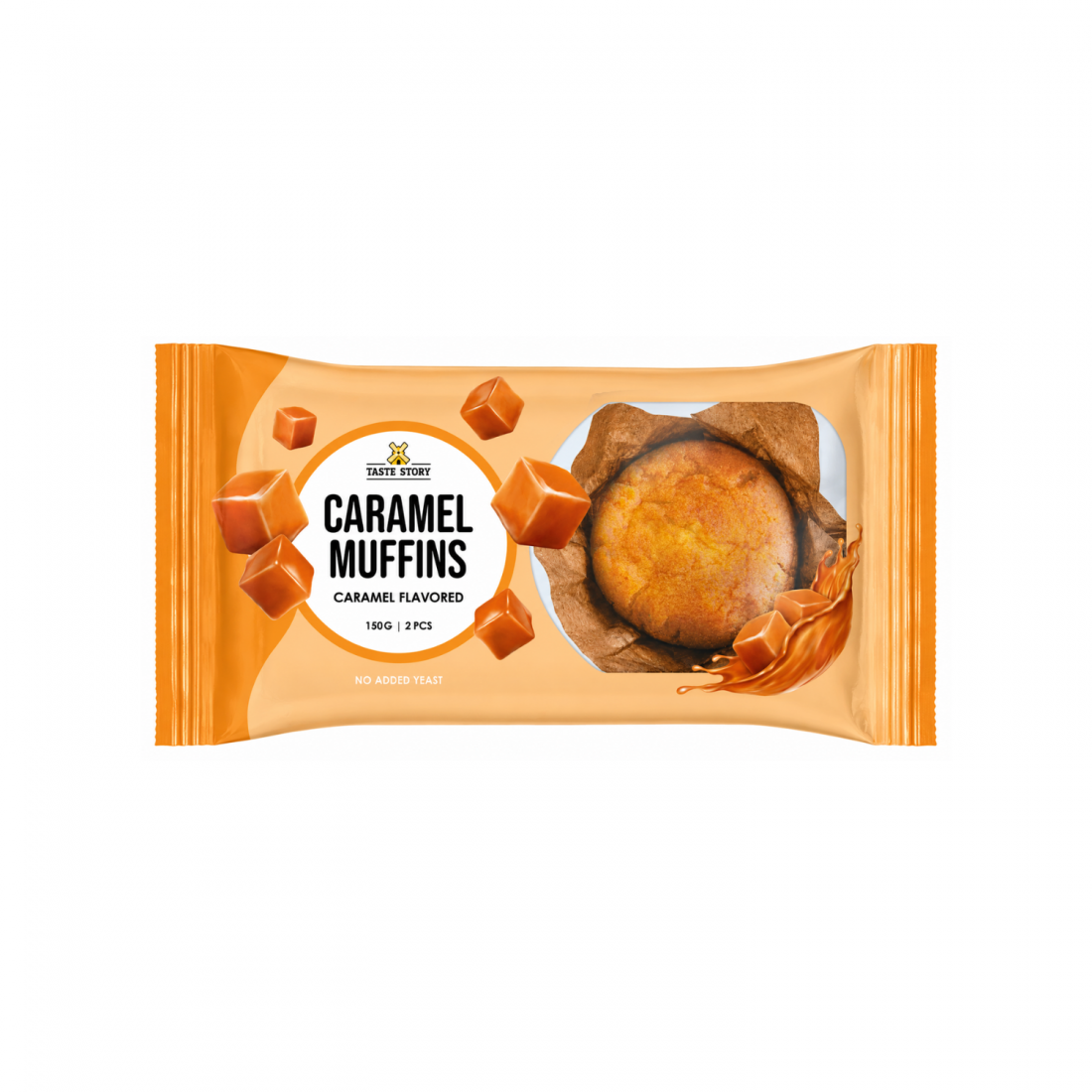 Taste Story Caramel Flavoured Muffins