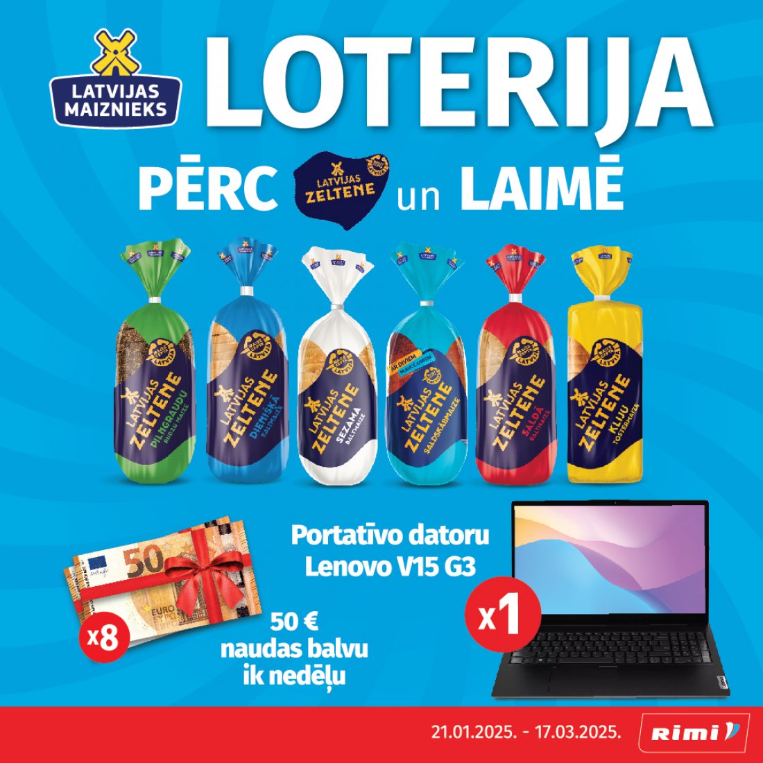 LATVIJAS ZELTENE LOTERIJA RIMI VEIKALOS