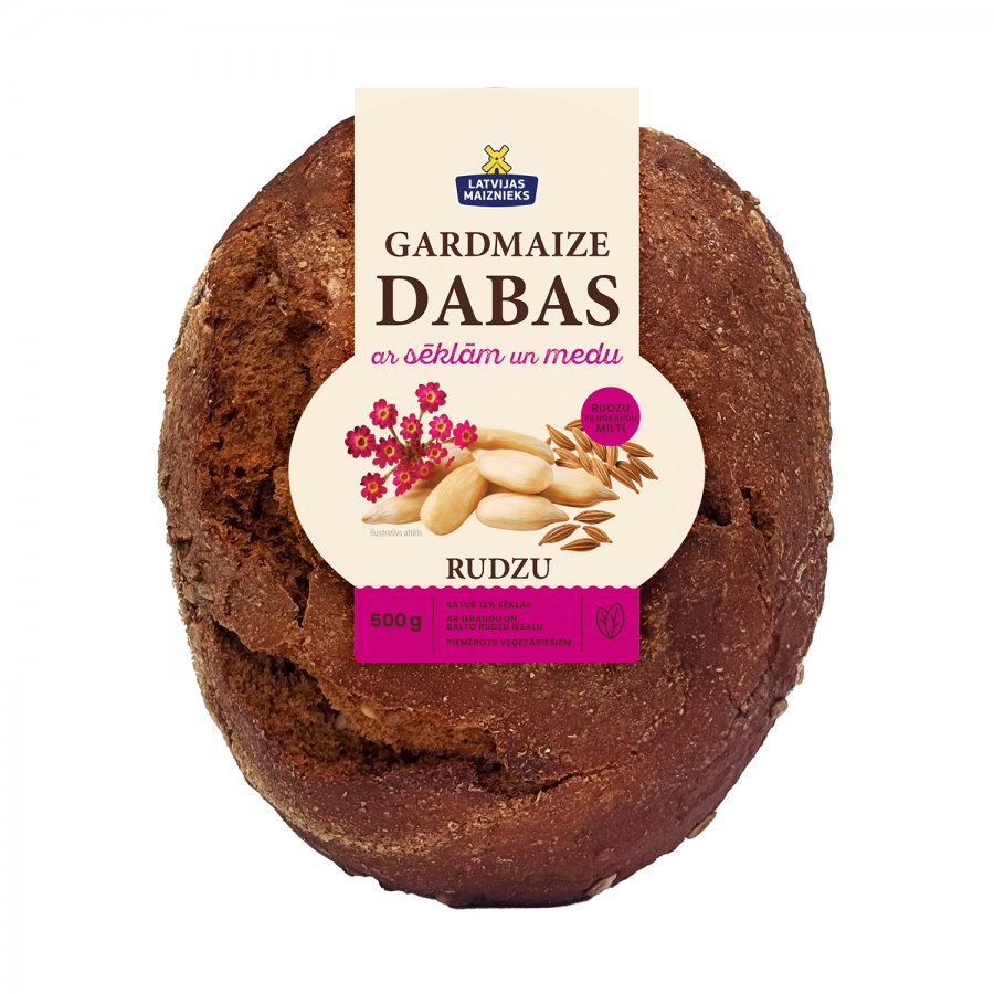 GARDMAIZE DABAS ar sēklām un medu 