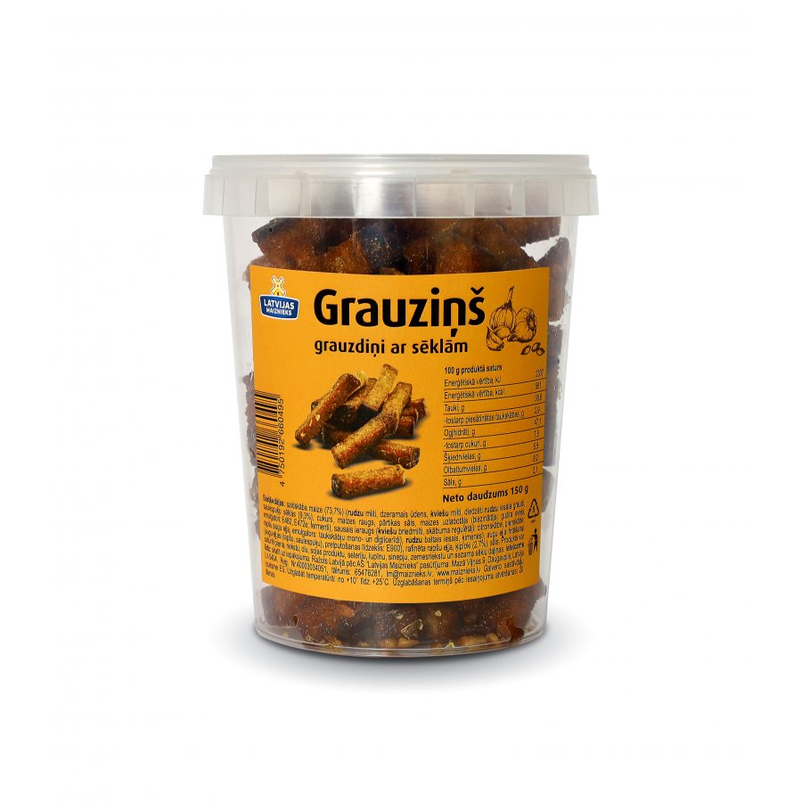 Grauziņš brad crisps with seeds