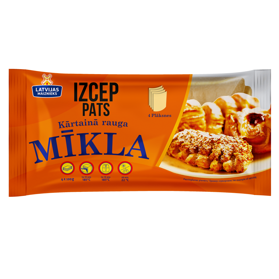  "IZCEP PATS" Puff Pastry with yeast