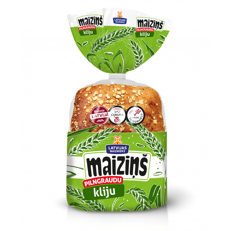 "MAIZIŅŠ" whole grain buns with grain