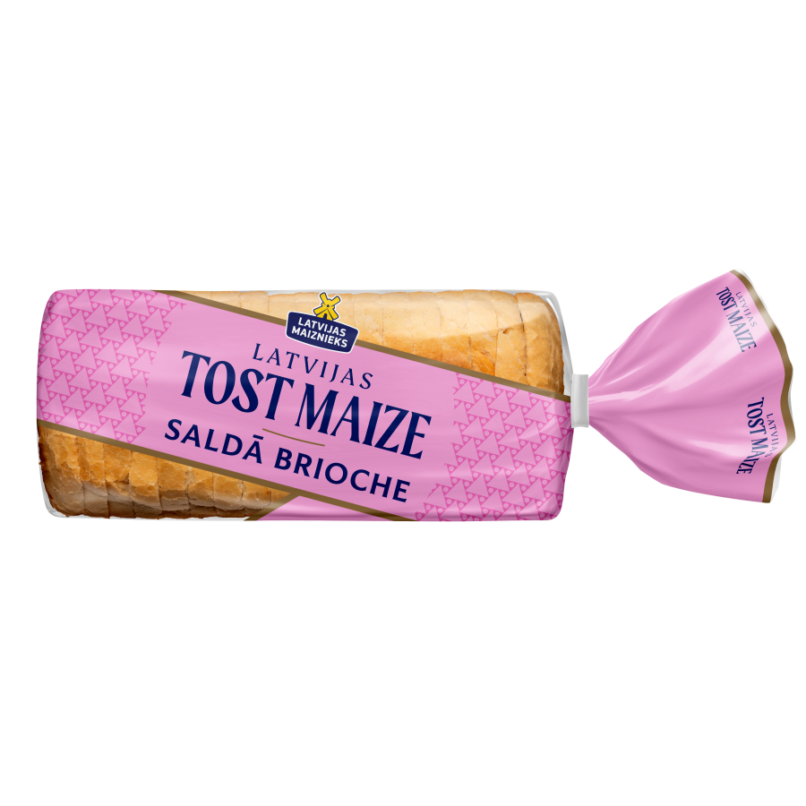 Sweet Toast Bread Brioche "Latvijas Tost Maize"