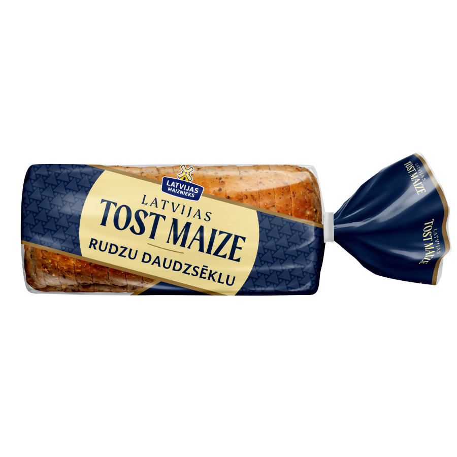 Latvijas Tost Maize Rye multi-seed toast bread