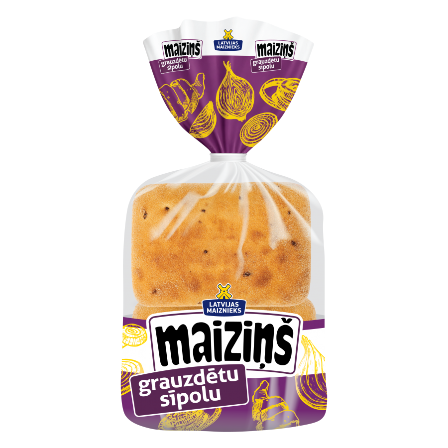 "Maiziņš" grauzdētu sīpolu 