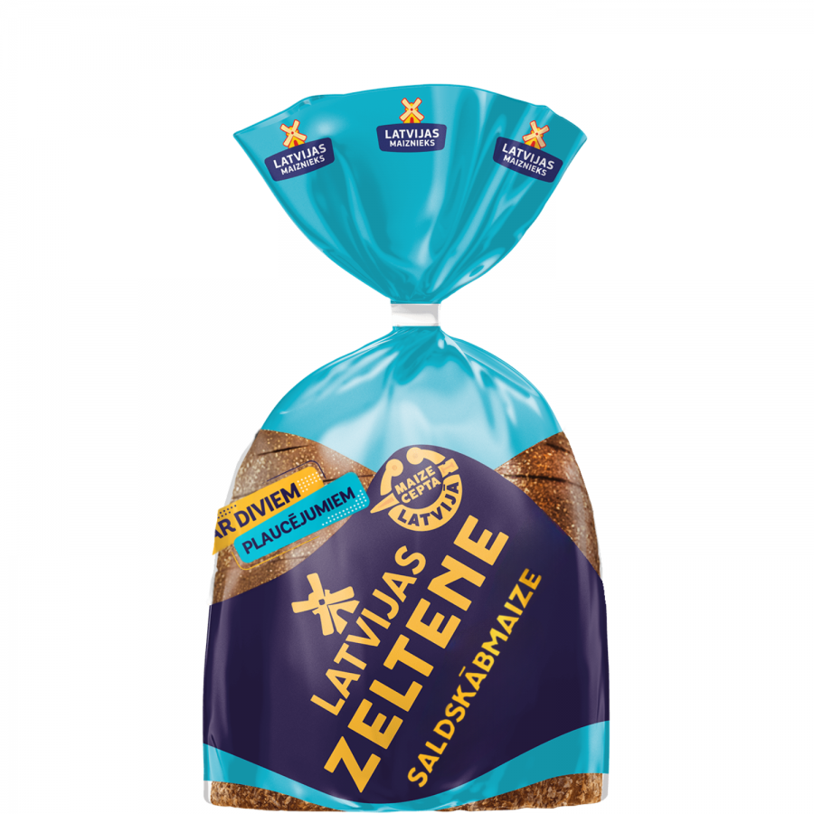 "LATVIJAS ZELTENE"  Saldskābmaize