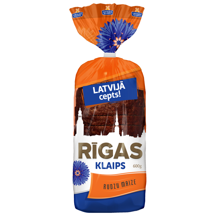 Rye form bread Rīgas 