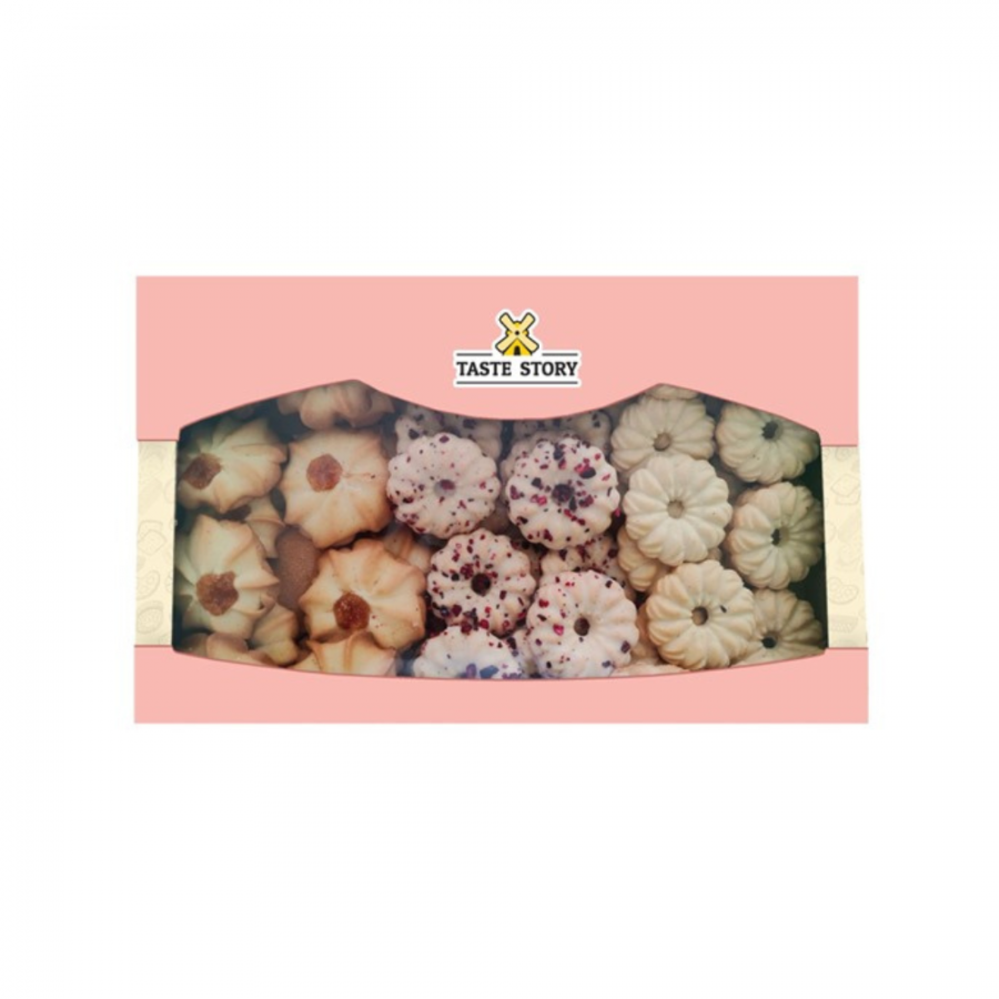 Taste Story Sand Cookies Garden Flowers