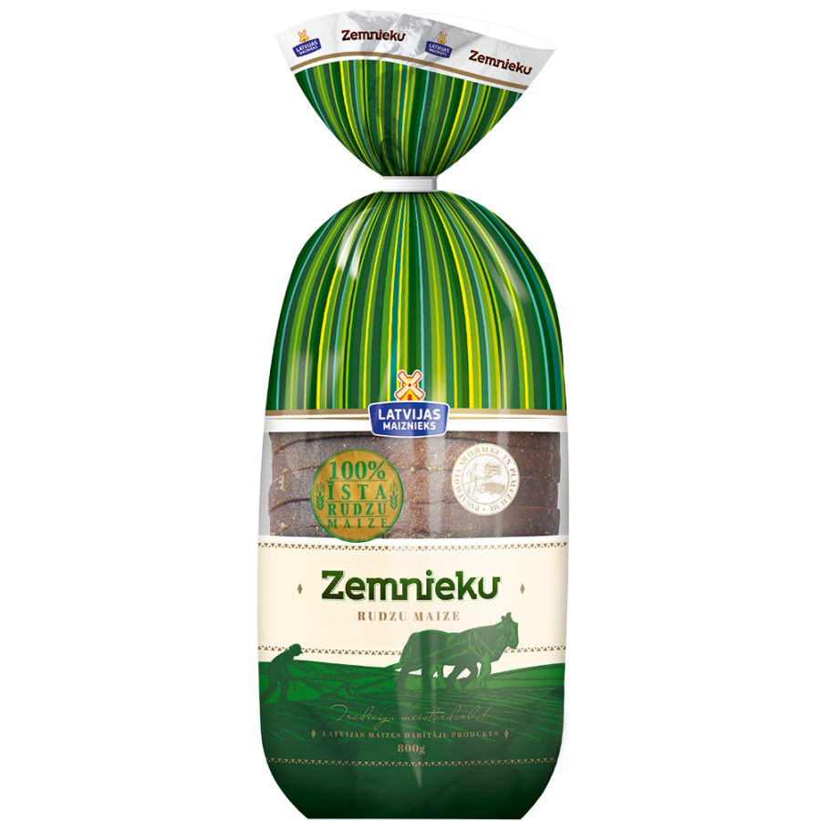 Rye bread "ZEMNIEKU"